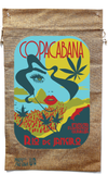 Wholesale COPACABANA MARIJUANA BURLAP BAG