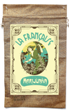 Wholesale LA FRANCAISE MARIJUANA  BURLAP BAG