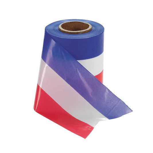 Plastic Patriotic Ribbon 300 FT In Bulk