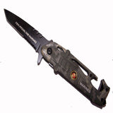 Wholesale Camouflage Helicopter Stainless Steel Folding Knife (sold by the piece)
