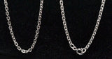 Buy DELUXE STAINLESS STEEL SILVER 18 INCH ROLO LINK CHAIN NECKLACE ( sold by the piece or dozen Bulk Price