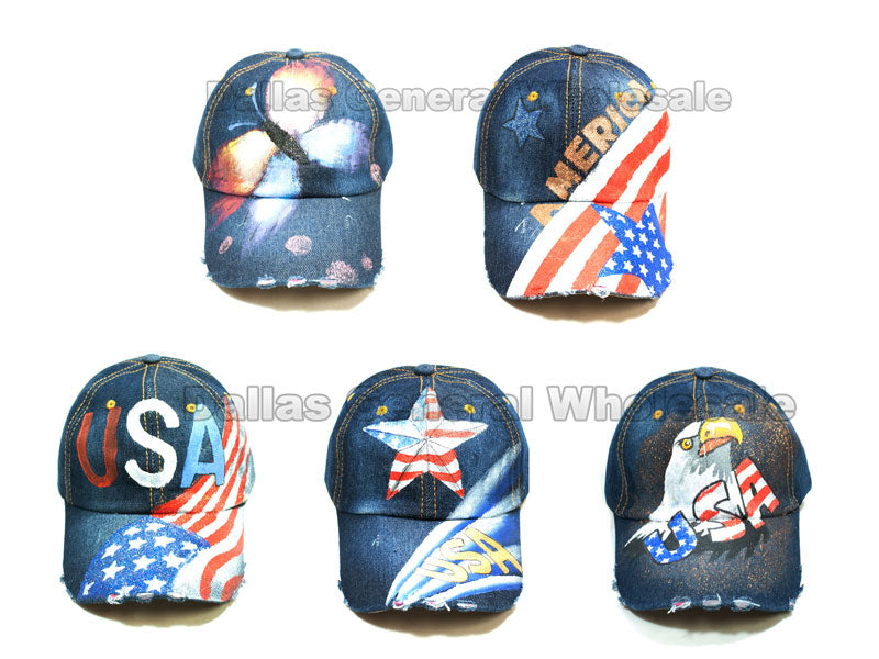 Bulk Buy Ladies Fashion Denim Caps Wholesale