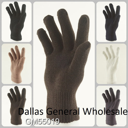 Men Winter Knitted Gloves Wholesale MOQ -12 pcs