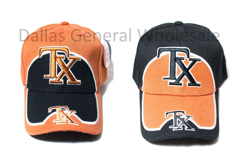 "TX" Texas Casual Caps Wholesale