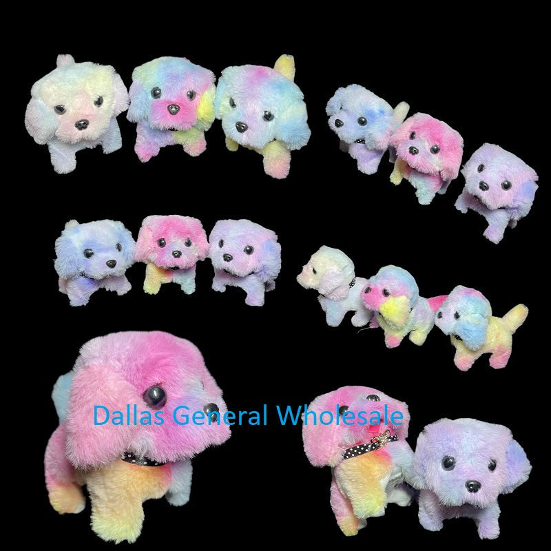 Bulk Buy Rainbow Toy Walking Barking Puppy Dogs Wholesale