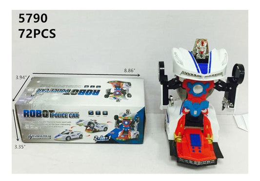 Electronic Toy Robot Police Cars Wholesale MOQ 12