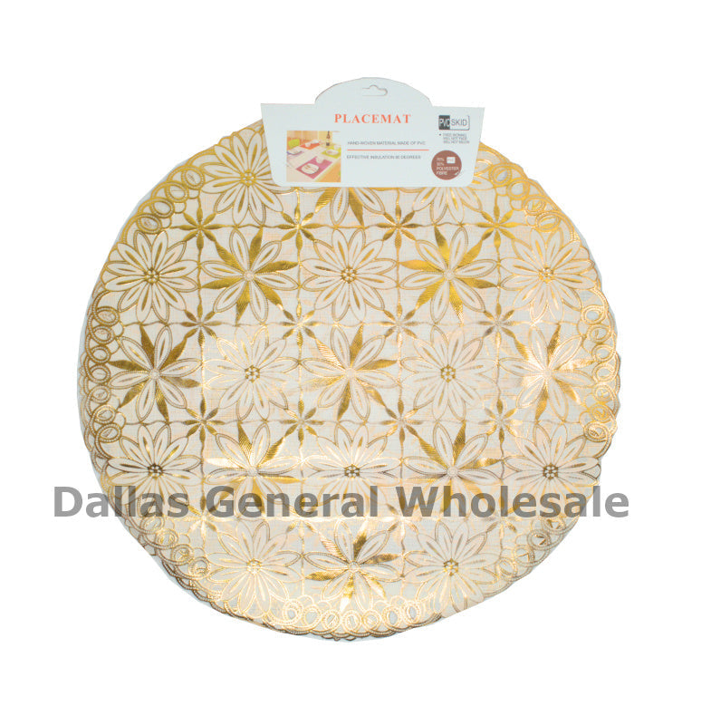 Bulk Buy Gold Place Mats Wholesale