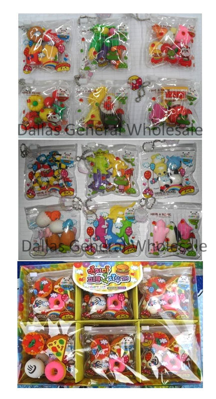 Bulk Buy Cute Novelty Erasers Wholesale