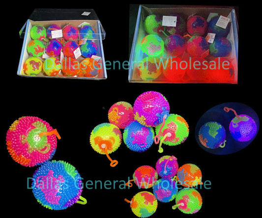 Bulk Buy Lite Up Squeezable Squeaky Yoyo Balls Wholesale