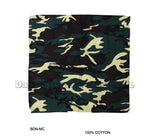 Bulk Buy Green Camoflage Bandannas Wholesale