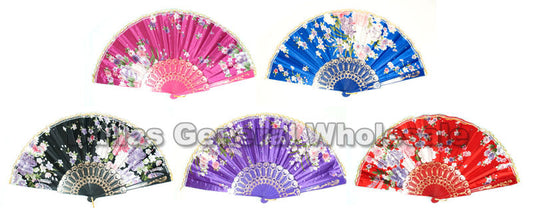 Oriental Hand Held Folding Fans Wholesale