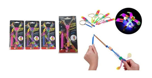 Bulk Buy Flashing Light Up Flying Rocket Toys Wholesale