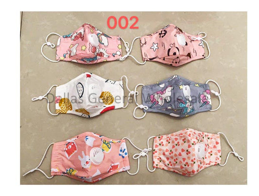 Bulk Buy Little Girls Face Masks with Velve Wholesale