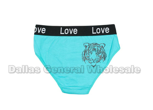 Girls Tiger Bikini Underwear Wholesale