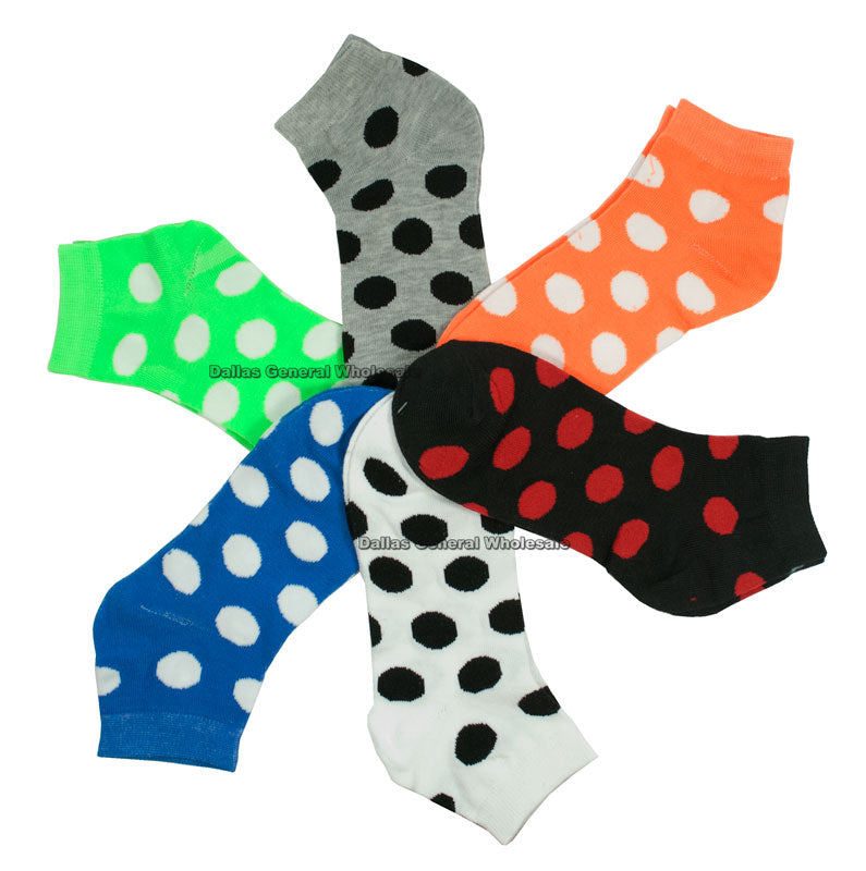 Bulk Buy Ladies Printed Ankle Socks Wholesale