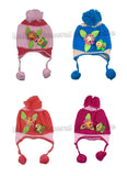 Bulk Buy Girls Bees Knitted Toboggan Beanies Wholesale