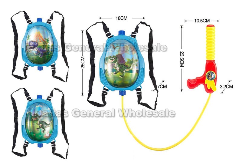 Bulk Buy Toy Dino Back Pack Water Guns Wholesale