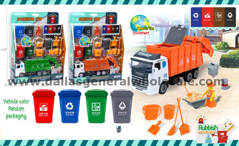 Bulk Buy Toy City Recycle Pick Up Play Set Wholesale