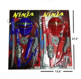 Bulk Buy 7 PC Pretend Play Ninja Play Sets Wholesale