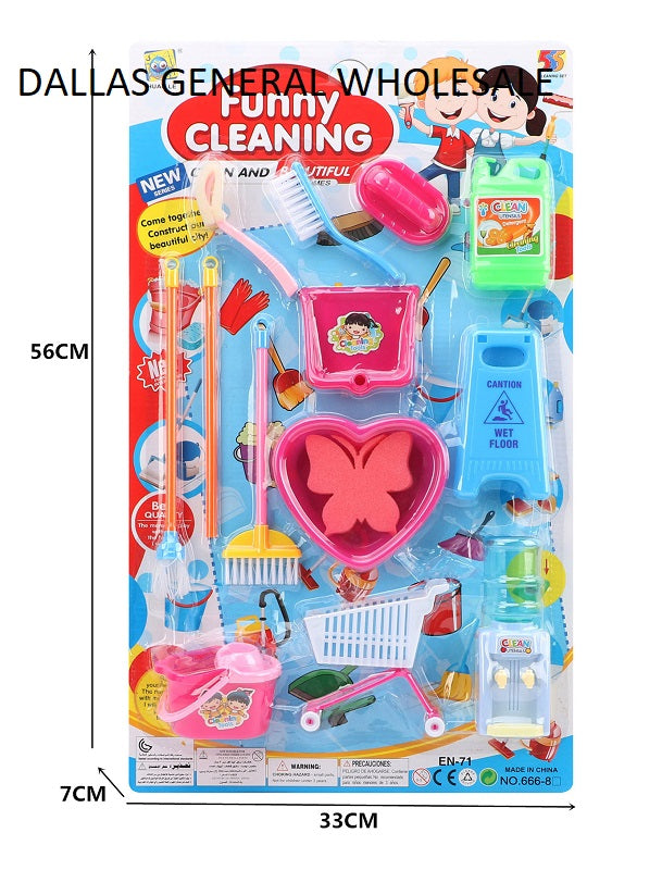 Bulk Buy Pretend House Chores Cleaning Toy Set Wholesale