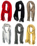 Bulk Buy Ladies Winter Warm Knitted Scarf Wholesale