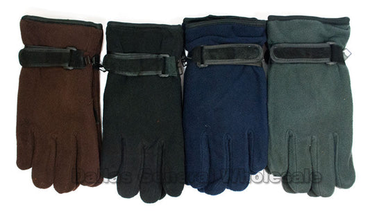 Bulk Buy Men Fleece Gloves Wholesale