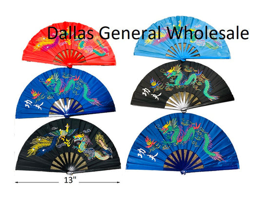 Bulk Buy Traditional 33cm Kongfu Fans Wholesale