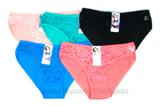 Women's Casual Lace Panties Wholesale MOQ -12 pcs