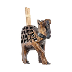 Wooden Camel Toothpick Holder