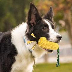 Corn Shape Dog  Chew Toy