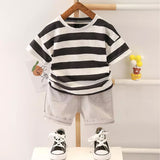 Stylish and Comfortable Kids Clothing Set | Cotton T-Shirt and Shorts for Boys