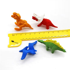 Get Creative with the Dinosaur Egg Style Eraser Set for School Kids Retail Sample Purchase