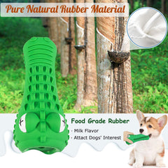 Chew Gator - Crocodile Face Shaped Teething Dental Chew Pet Toy for Dogs & Cats