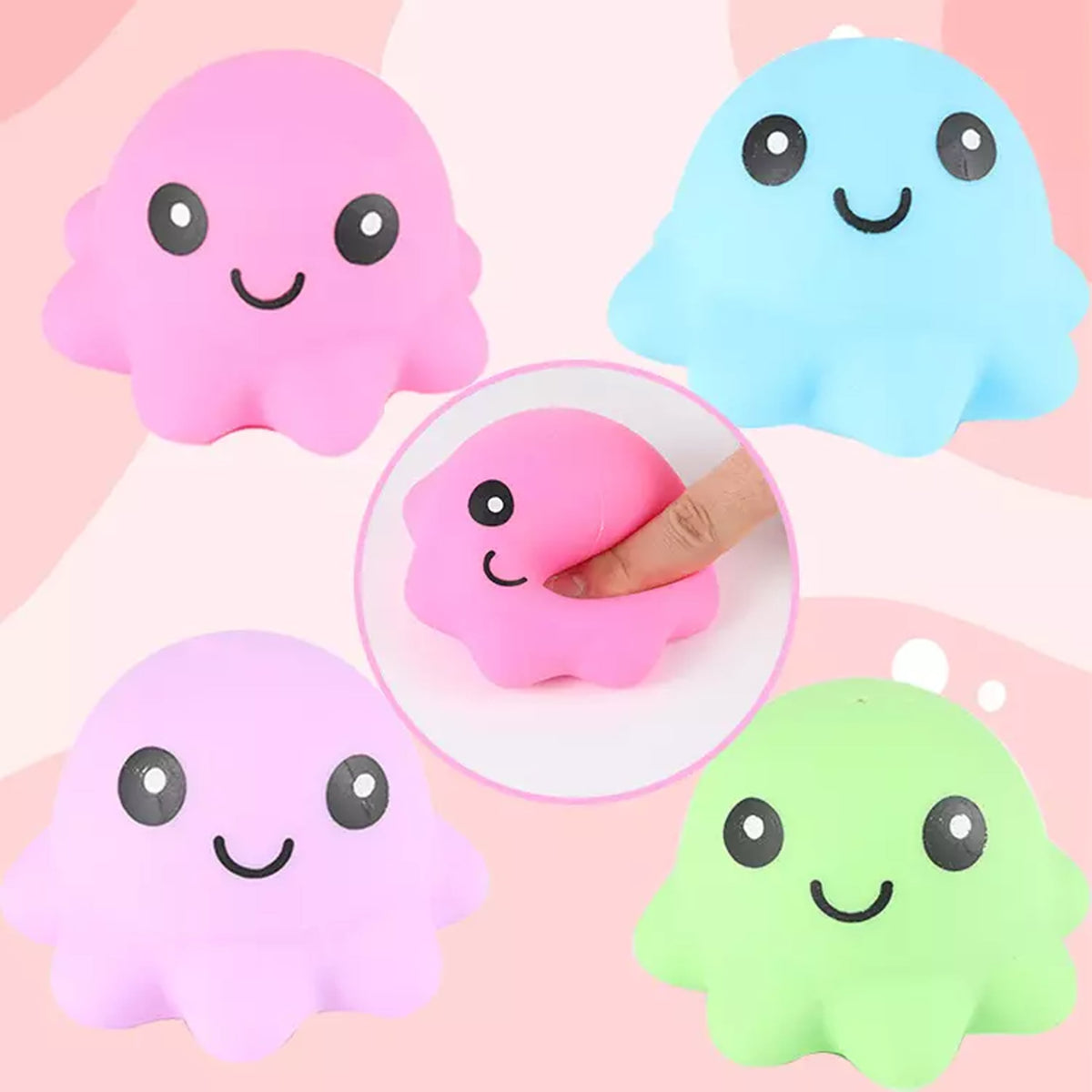 Wholesale Soft Cute Octopus Squishy Balls