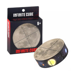 Cylindrical Colorful Solar System Infinite Magic Cube - A Fun and Educational Toy for Kids and Adults