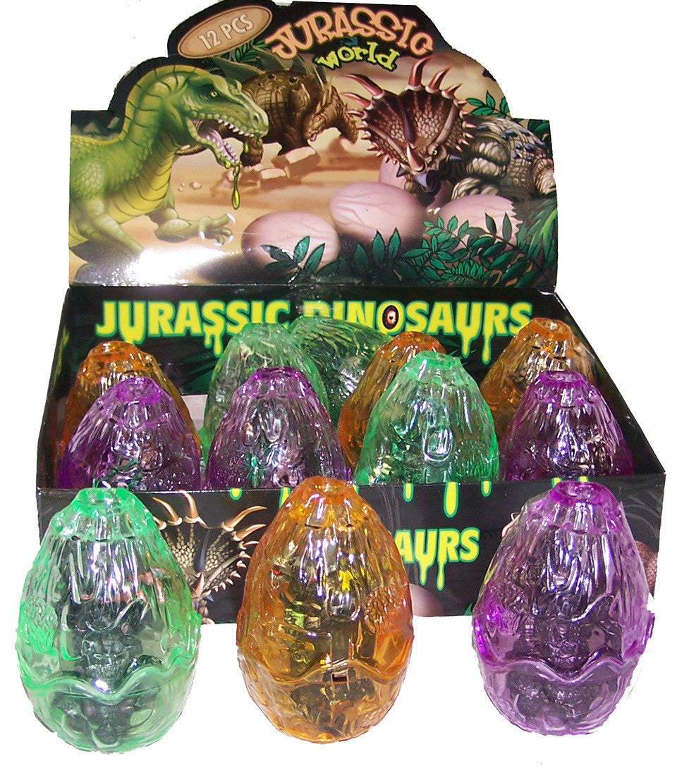 Jurassic World Dinosaur 3D Eggs In Bulk - Assorted