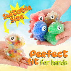 Wholesale 4 color Cute Dino Squishy Ball - Assorted