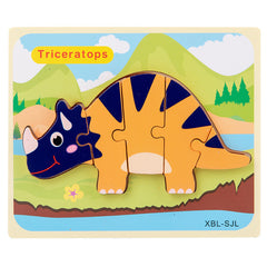 Dinosaur Wooden Puzzles for Toddlers & Kids
