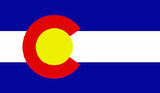 Wholesale COLORADO STATE 3' X 5' FLAG (Sold by the piece)