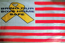 Wholesale USA RIBBON BRING OUR TROOPS HOME 3' X 5' FLAG (Sold by the piece)