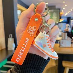 Shoe Wrist Strap Keychain