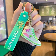 Shoe Wrist Strap Keychain