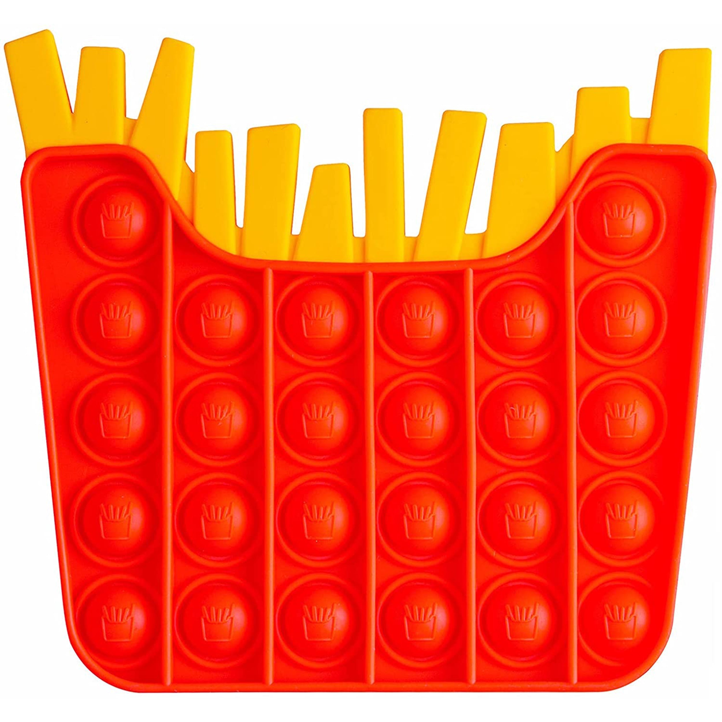 Fries pop it fidget toys