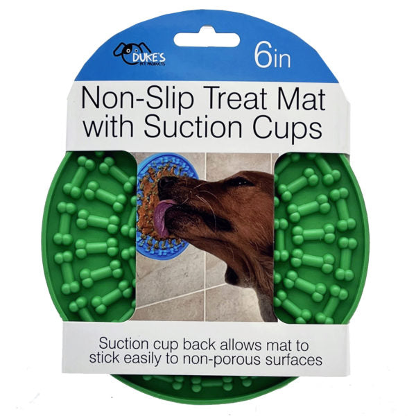 6 Non-Slip Treat Mat with Suction Cup Bottom