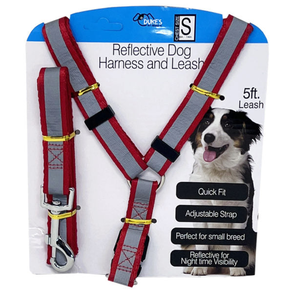Reflective Dog Harness and Lead
