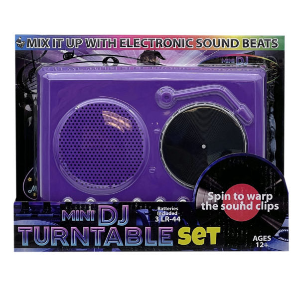 Electronic Mini DJ Turntable Set