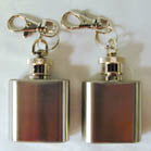 Wholesale SQUARE FLASK KEY CHAIN