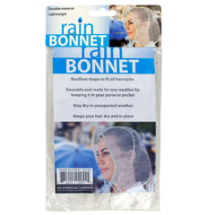 Bouffant Style Rain Bonnet