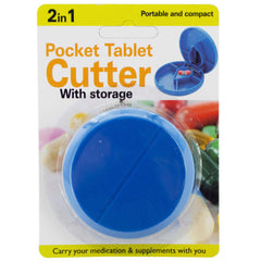 2 in 1 Pocket Tablet Cutter with Storage MOQ-18Pcs, 2.7$/Pc