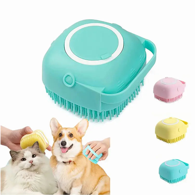 Cat & Dog Grooming Bath Brush